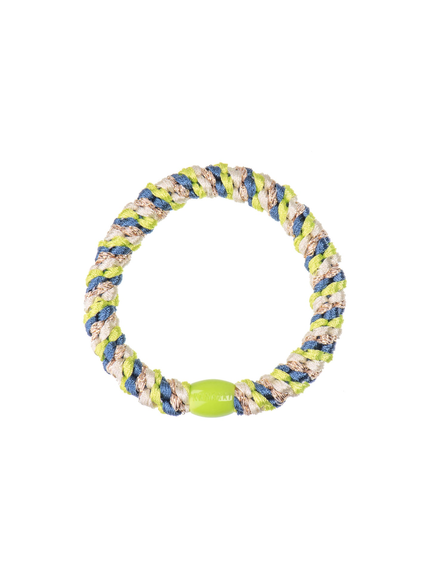 Hair Tie Mix Indigo & Lime