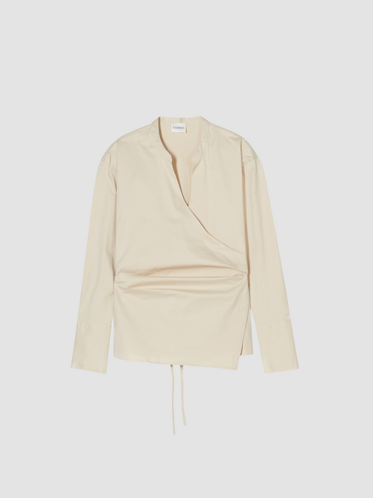 Blouse Wrap Dune Beige