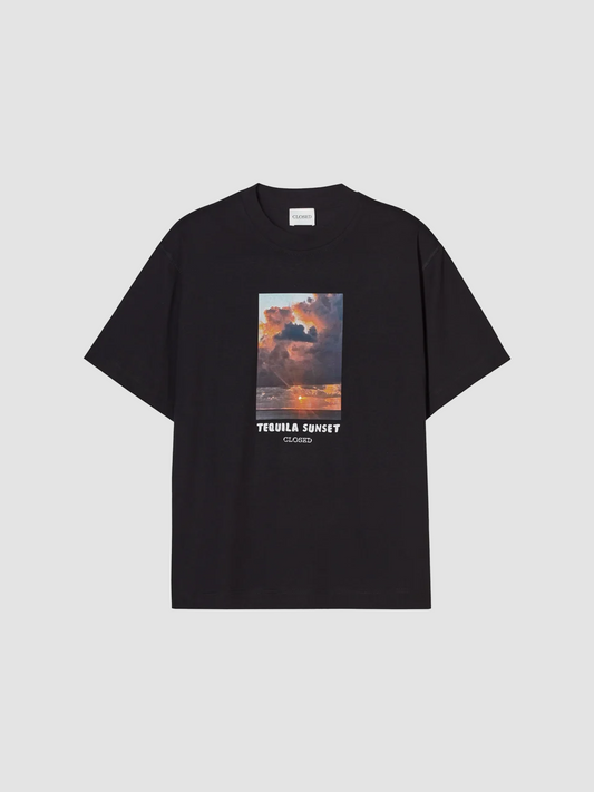 T-shirt Printed Black