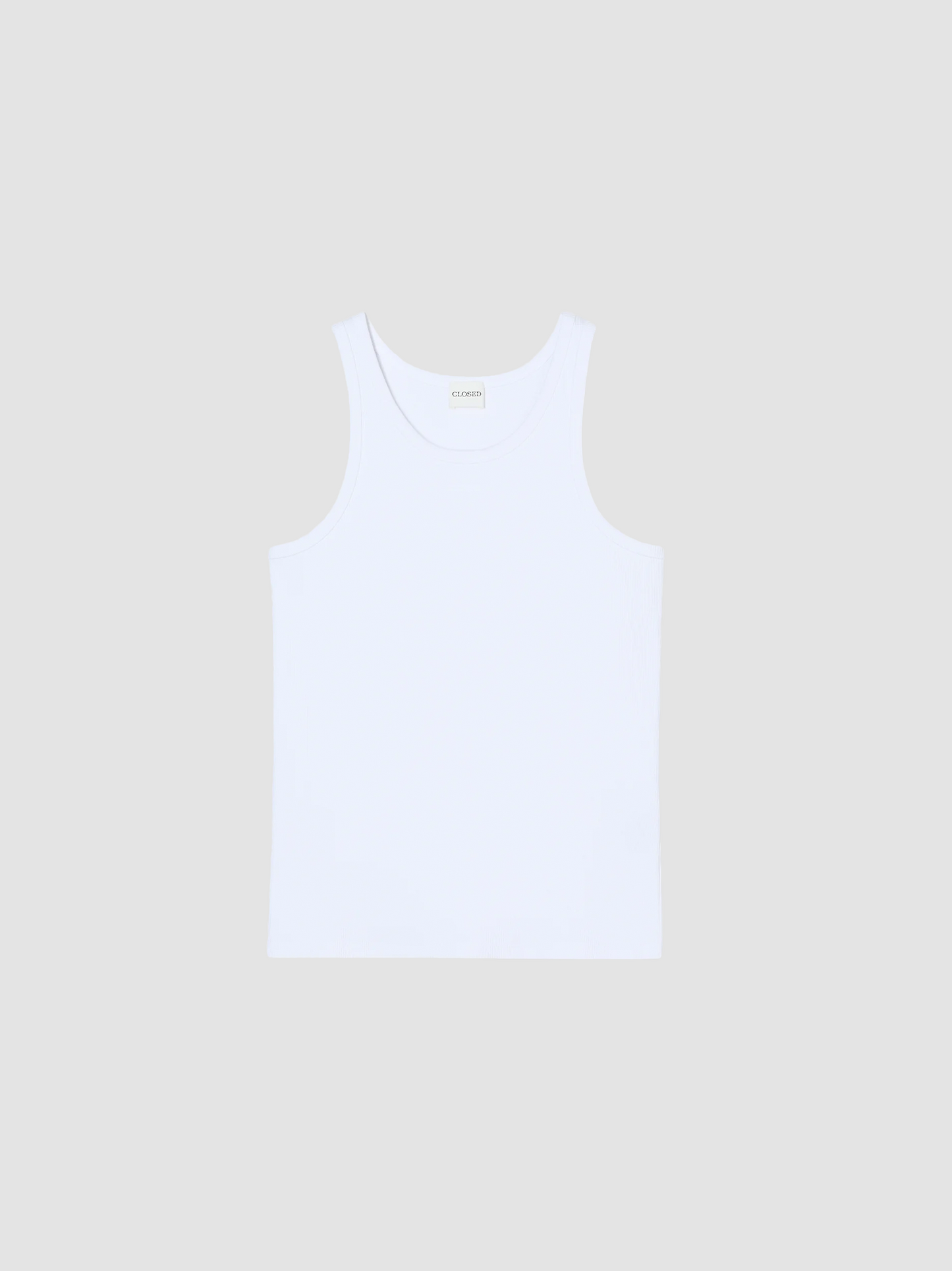 Tank Top Logo White