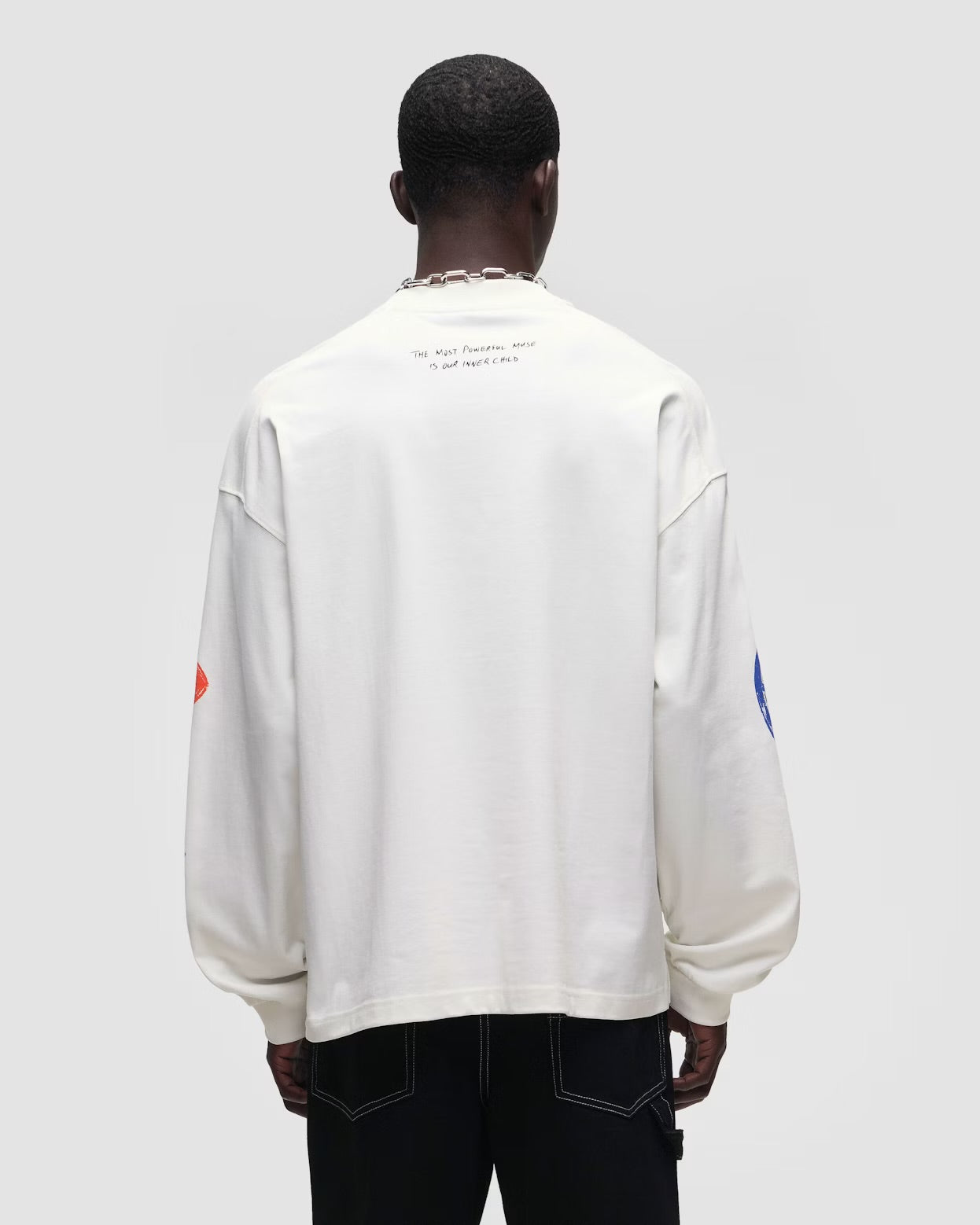 T-shirt Yuma Longsleeve Blanc
