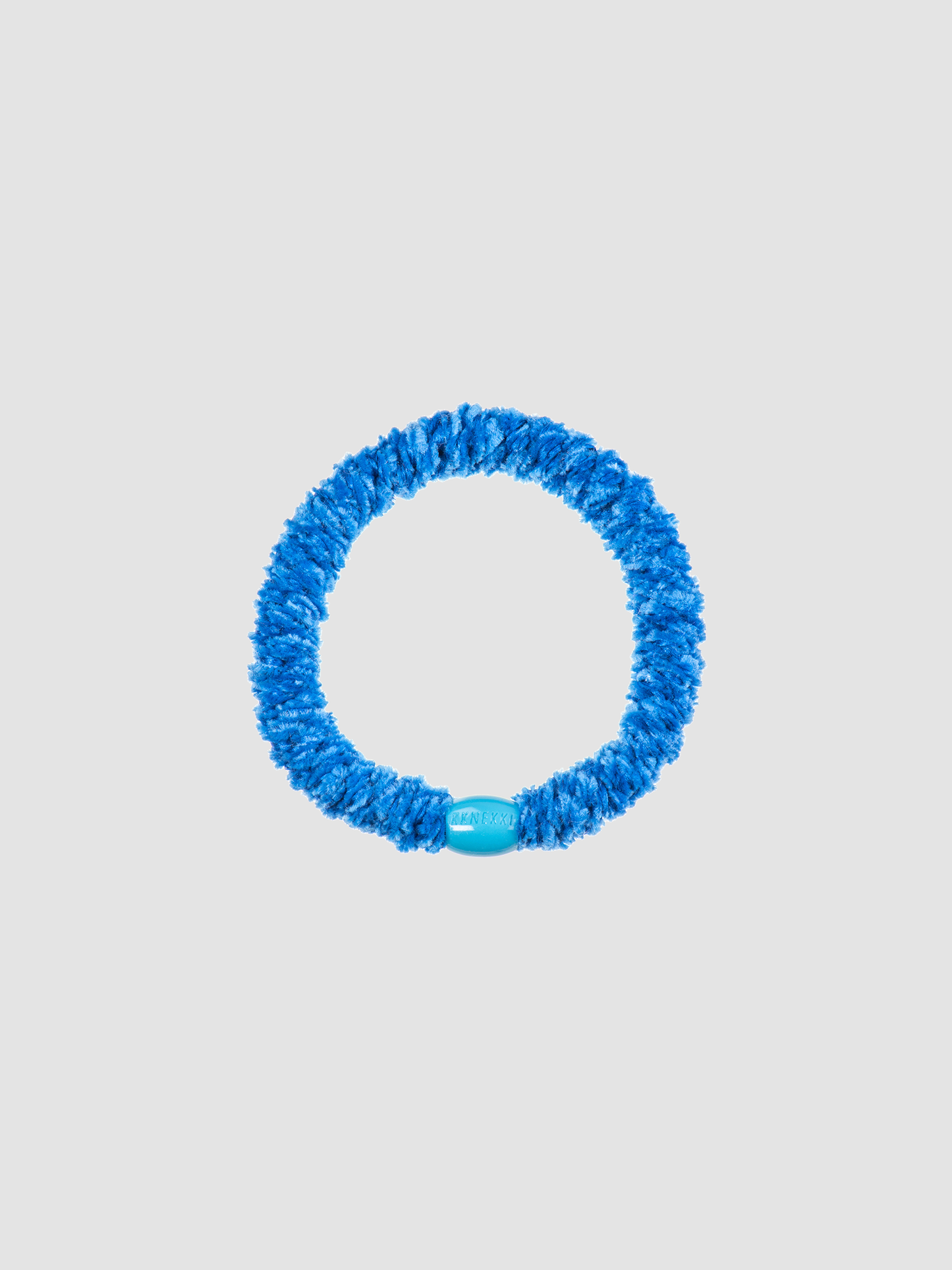Hair Tie Velvet Electric Blue