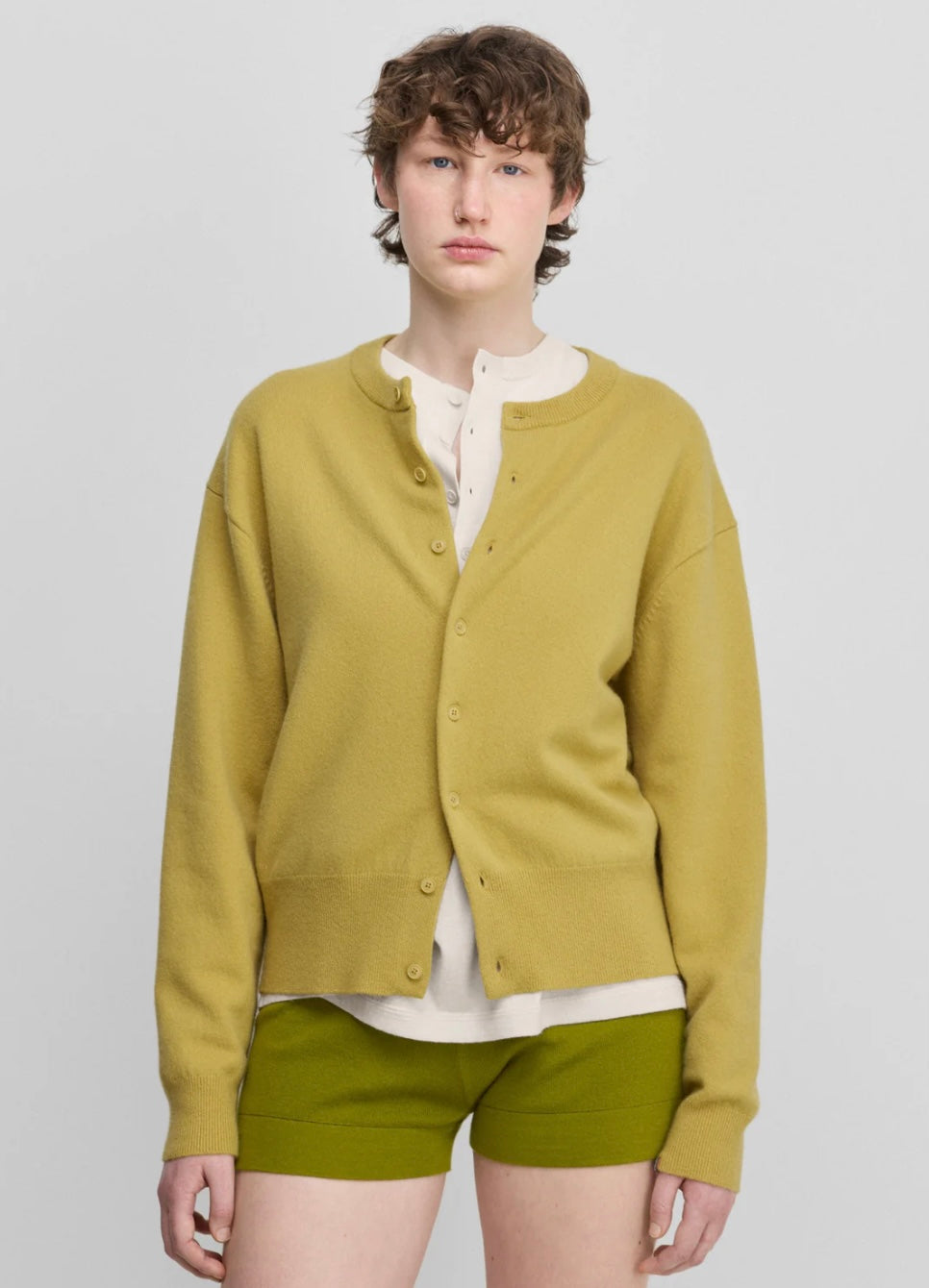 Cardigan n436 Luce Corn