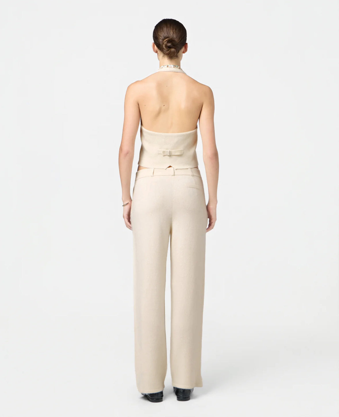 Vesta Tailored Halter Krémová