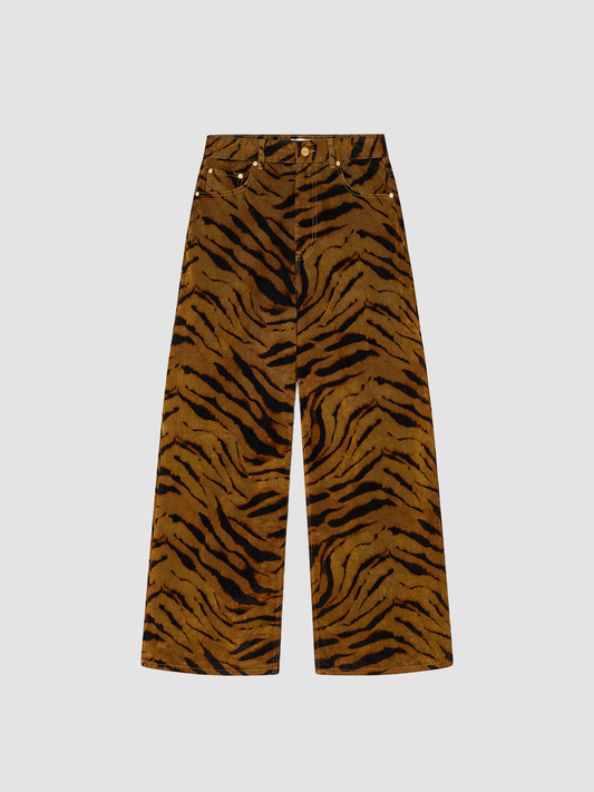 Jeans Baggy Printed Zebra