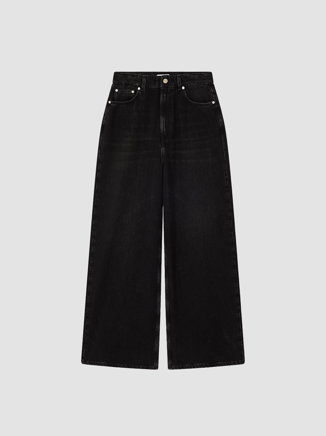 Jeans Soft Baggy Washed Black