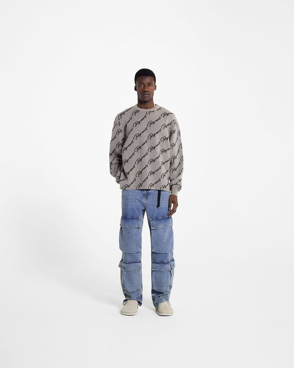 Jeans R3CA Cargo Denim Blue