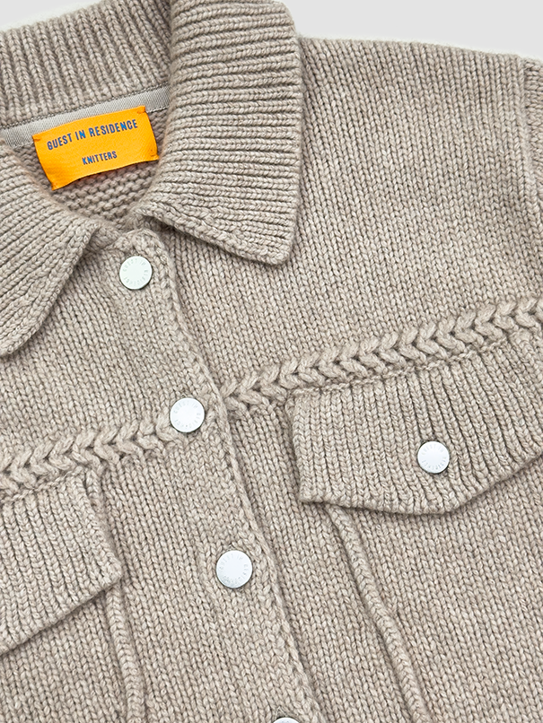 Jacket Jean Taupe