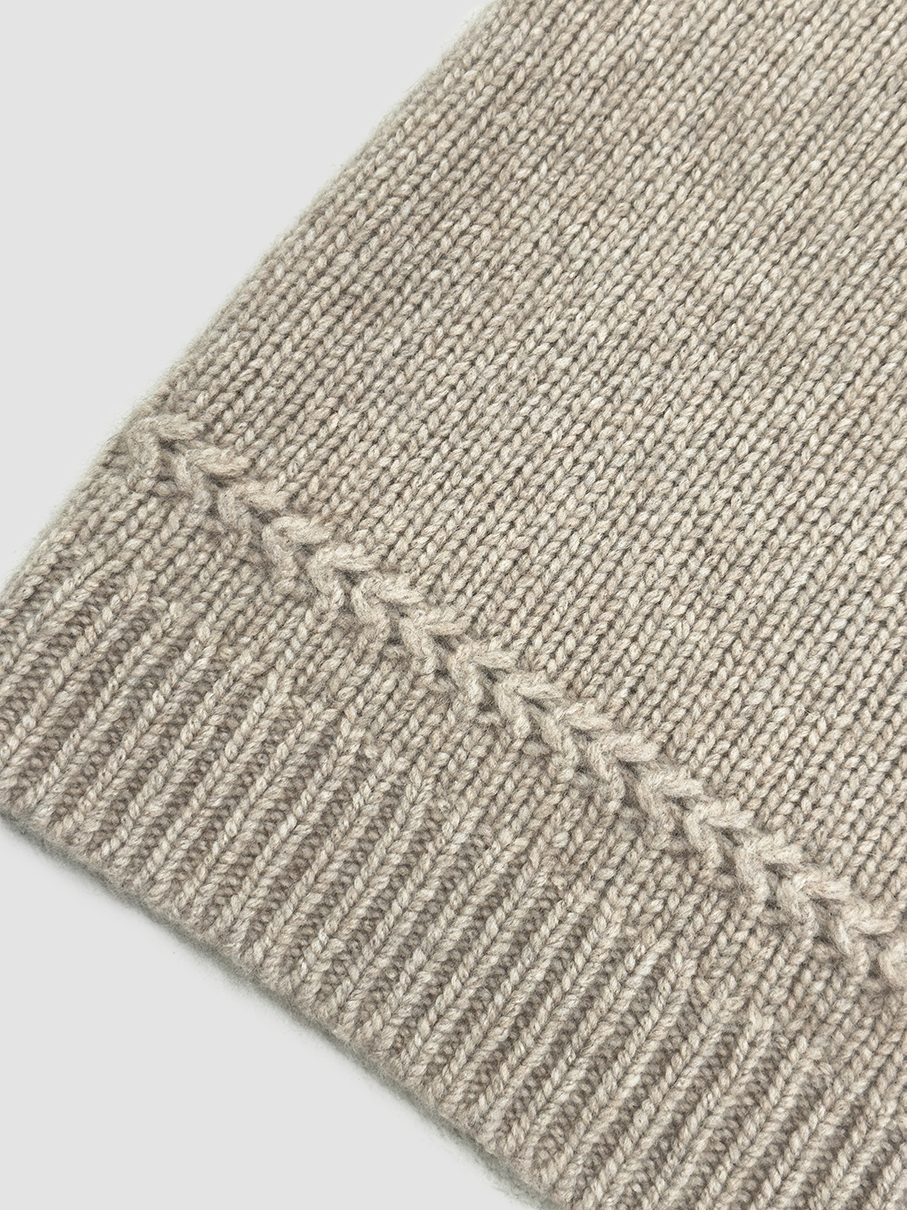 Skirt Jean Mini Taupe