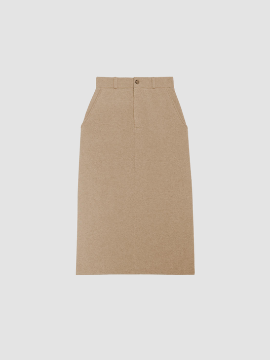 Skirt Tailored Taupe