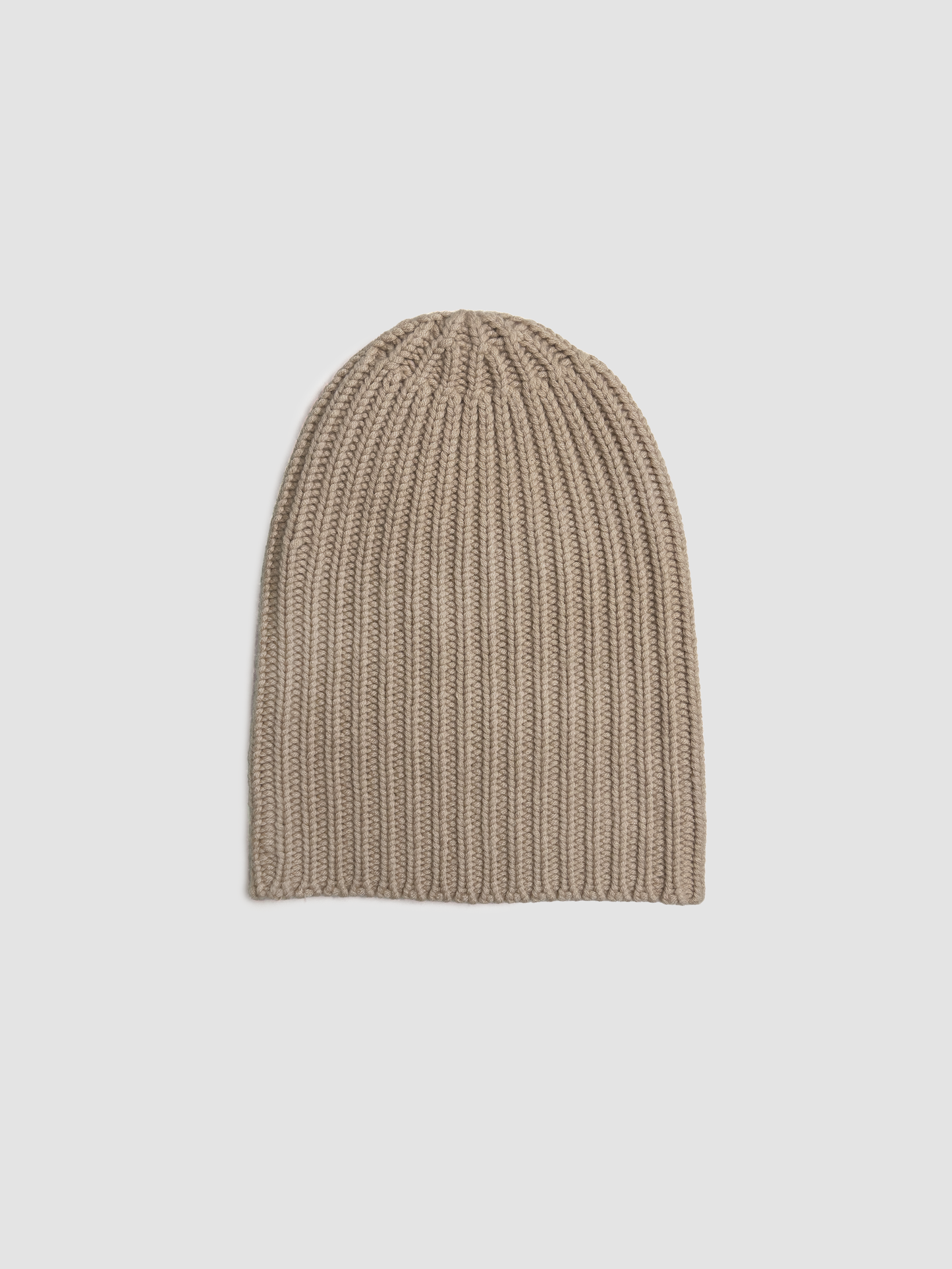 Cashmere Beanie Beige