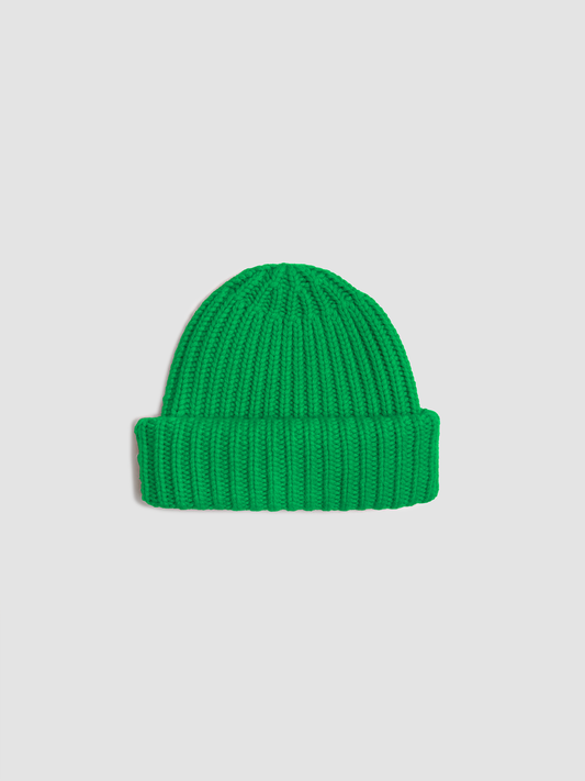 Cashmere Beanie Green