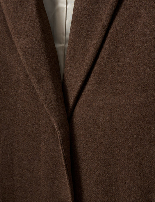 Coat Clooney Man Brown