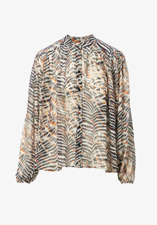Blouse Baylin Zebra Shibori