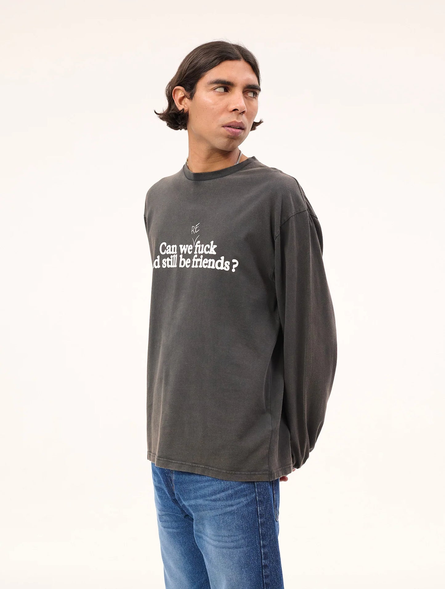 T-shirt Modern Story Love Off-Black