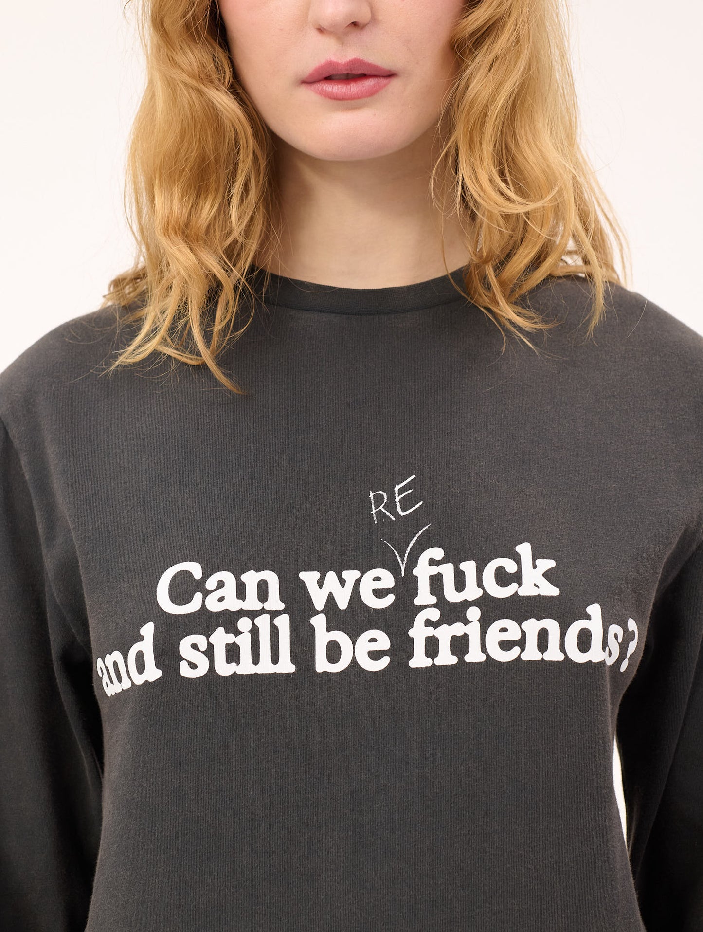 T-shirt Modern Story Love Off-Black