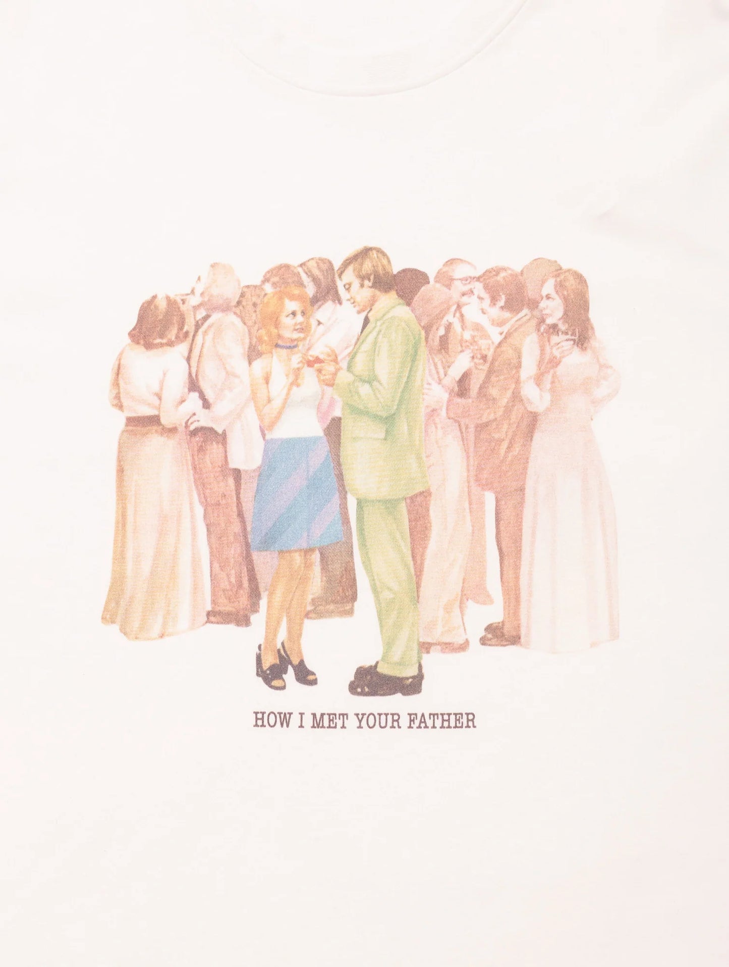 T-shirt Meet Cute White