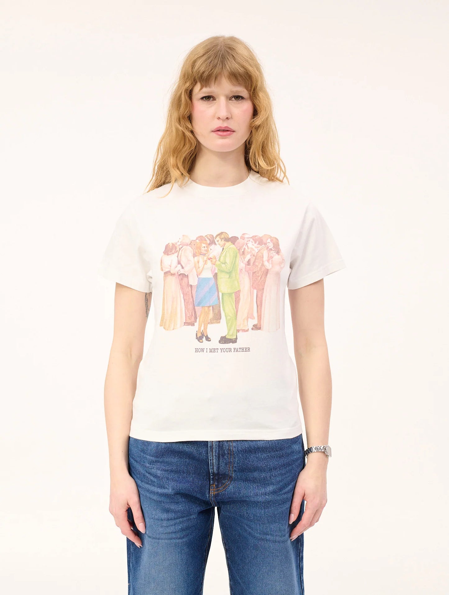 T-shirt Meet Cute White