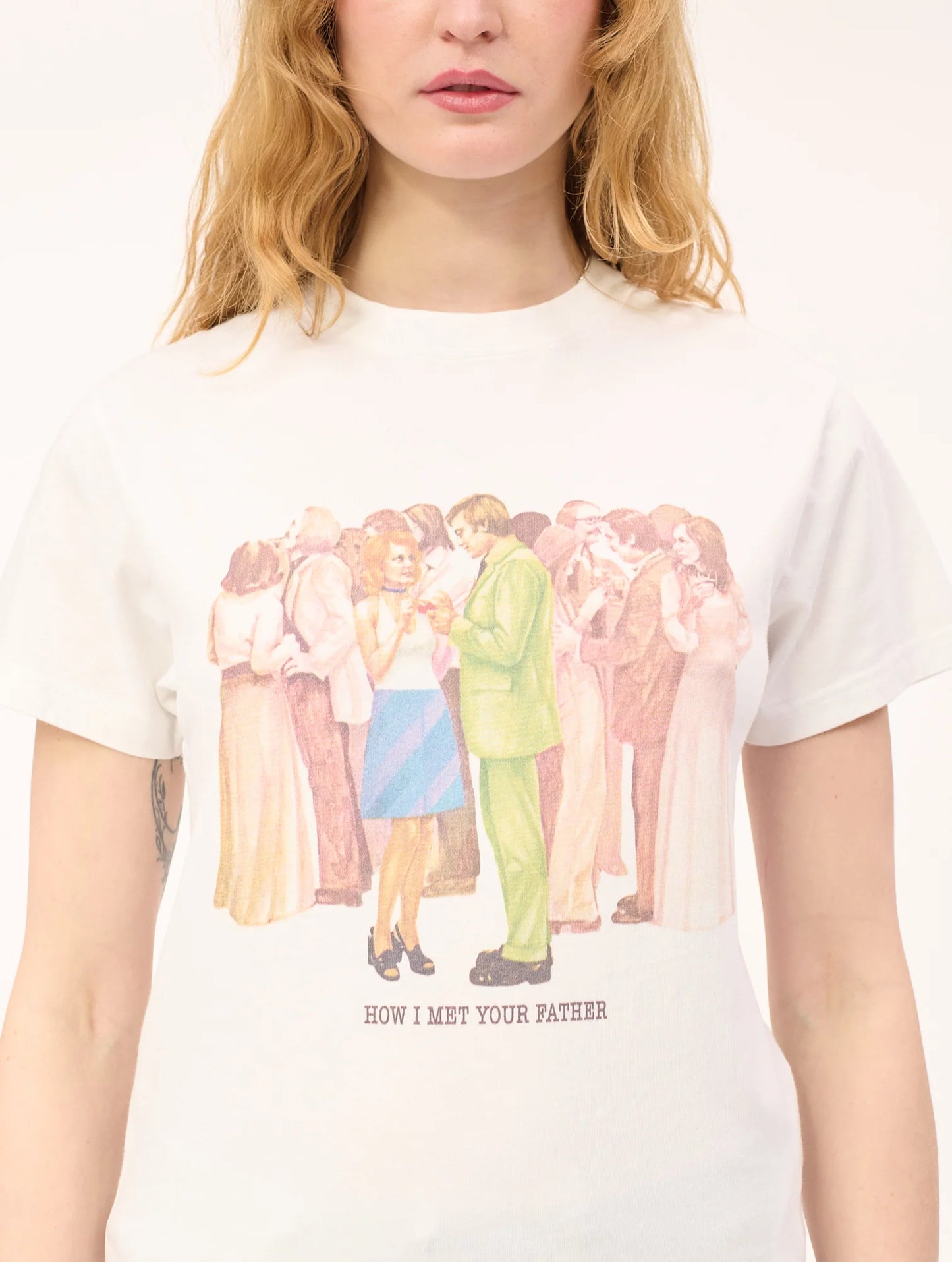 T-shirt Meet Cute White