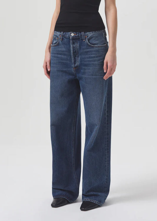 Jeans Low Slung Baggy Image Blue