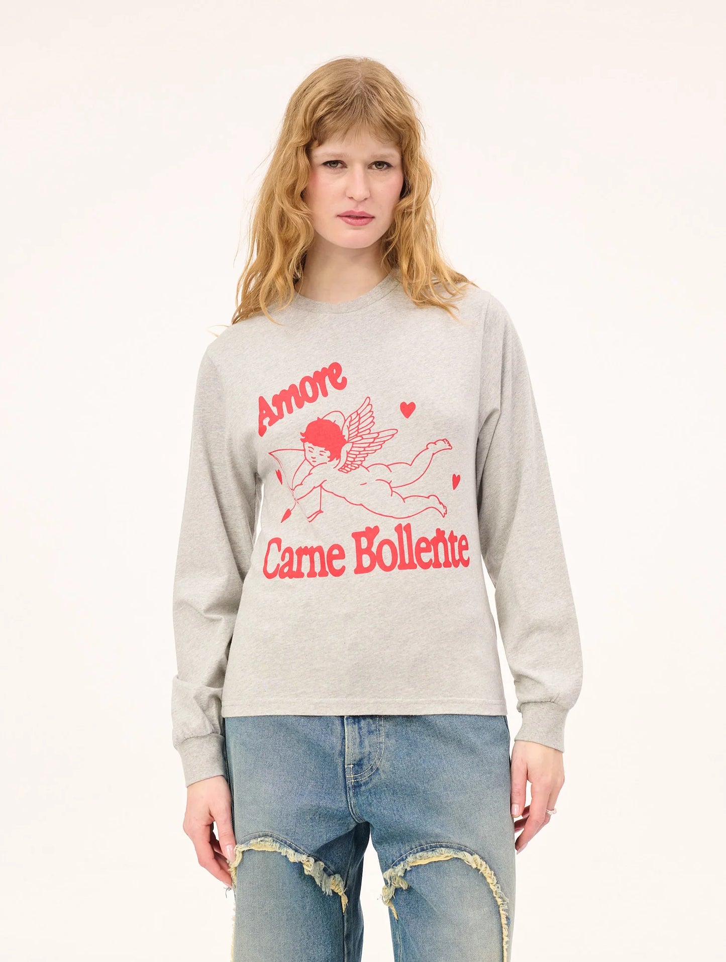 T-shirt Under Your Love Spell Grey