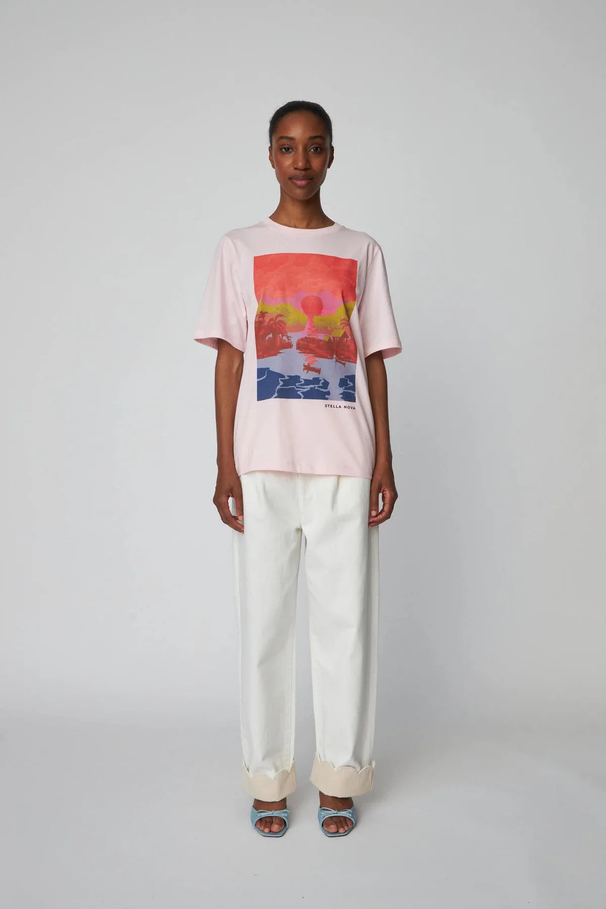 T-shirt Sunset Bright Sun