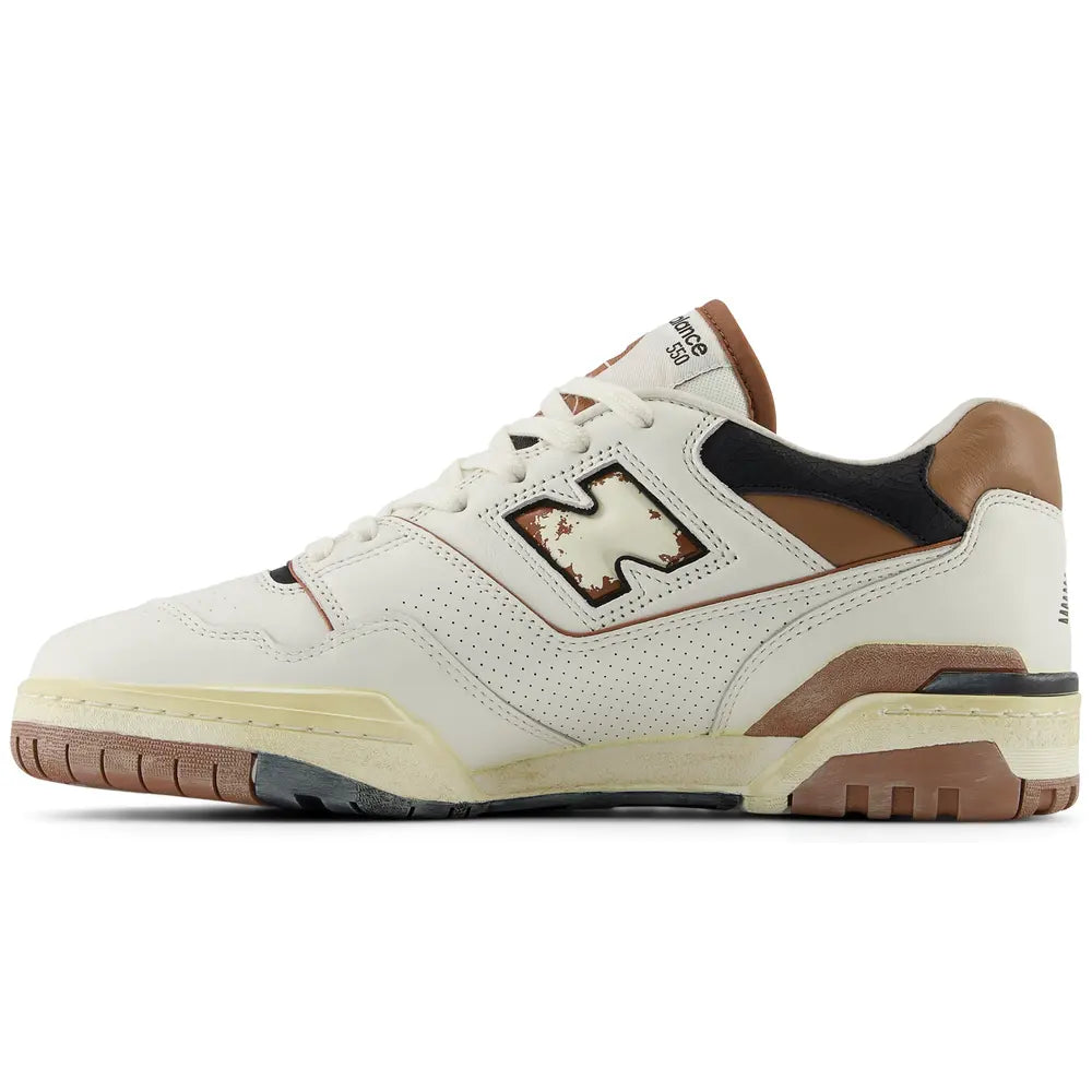 BB550VGC Sneakers in White&Brown