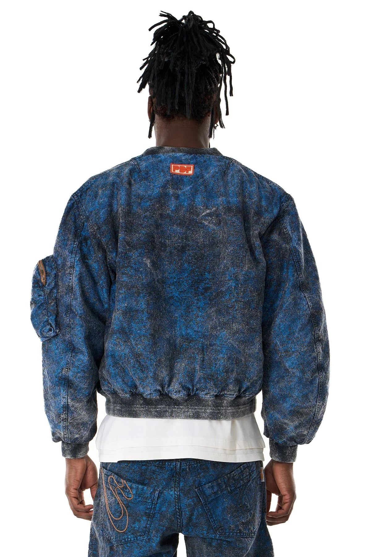 Bomber Dust Denim Dark Blue