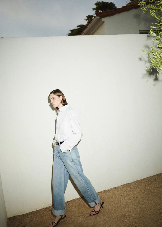 Jeans Ayla Baggy Skylights Blue