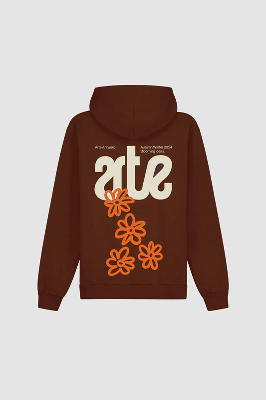 Hoodie Blooming Ideas Brown