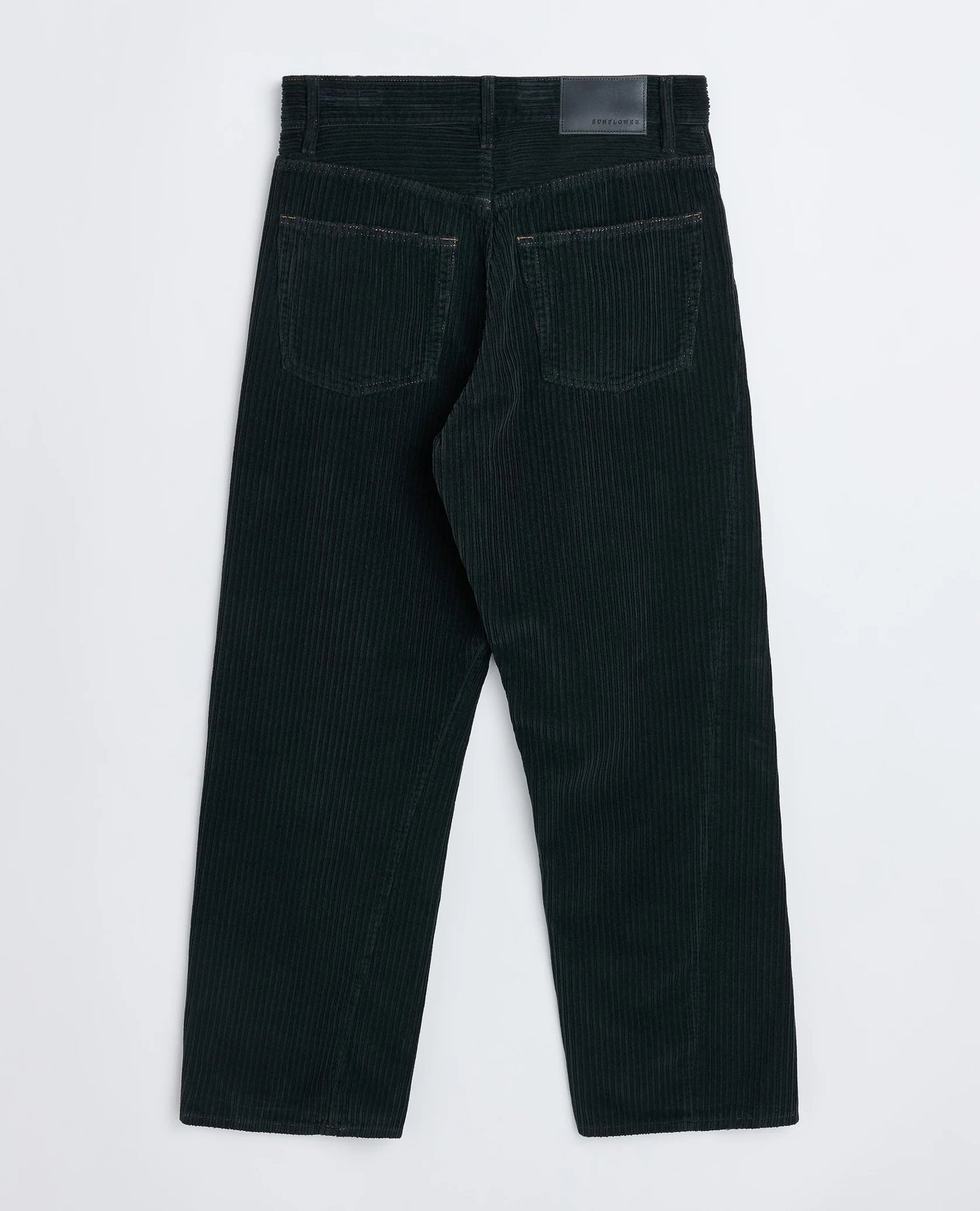 Pants Wide Twist Cord Black