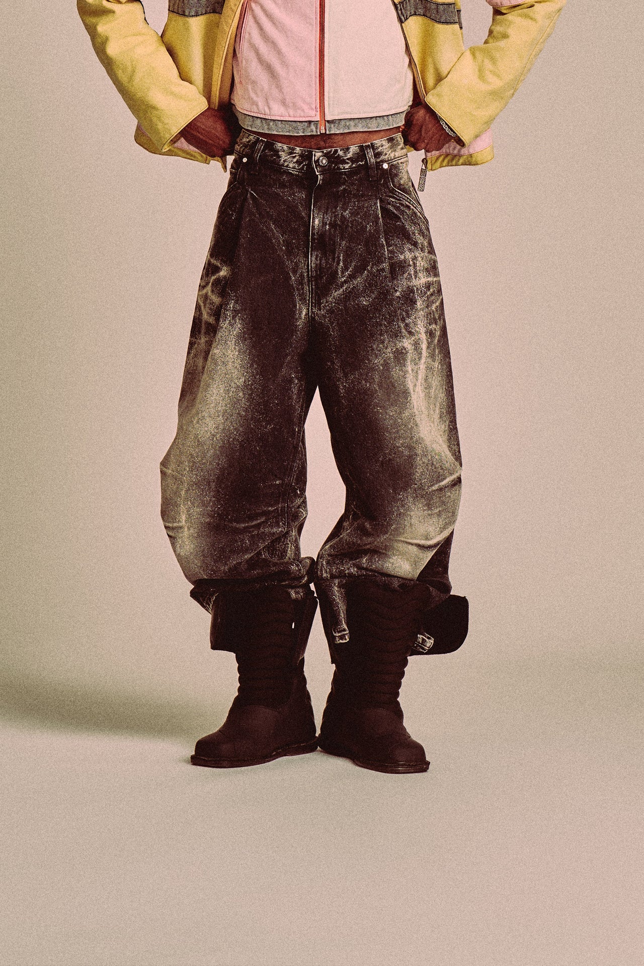 Jeans Fat Angelo Washed Black