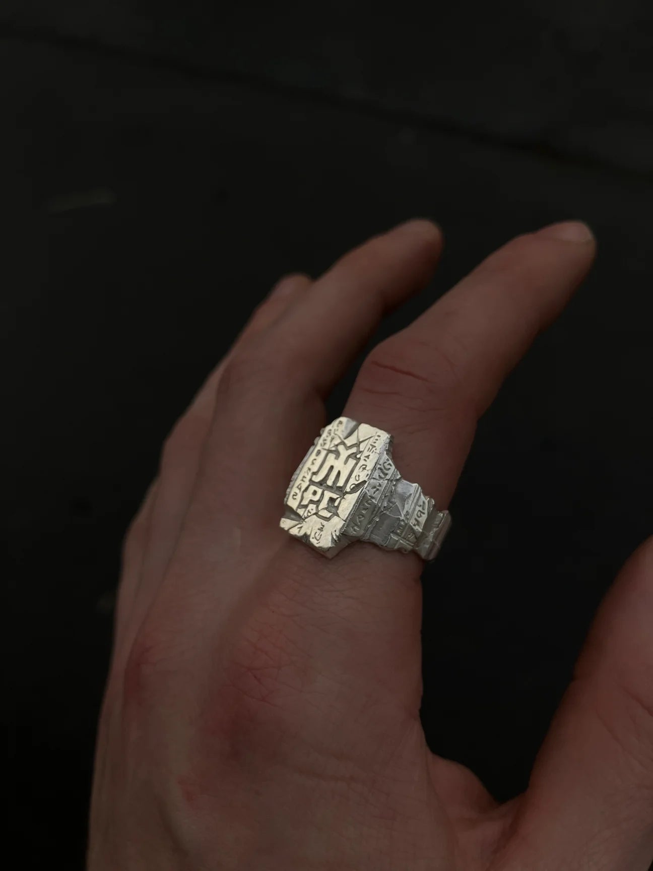 Ring YNPC Silver