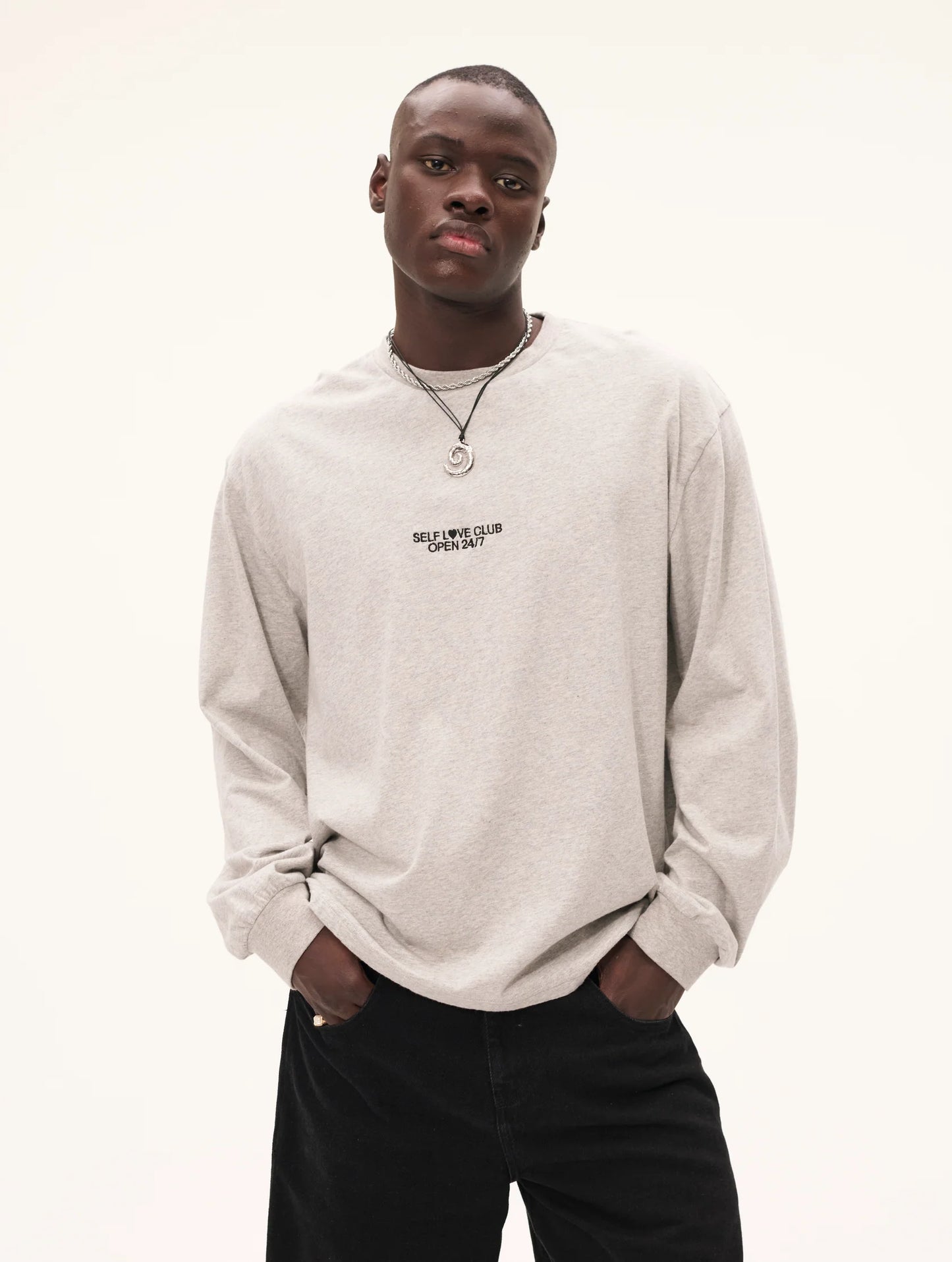T-shirt Narcissus’s Delight Longsleeve Grey