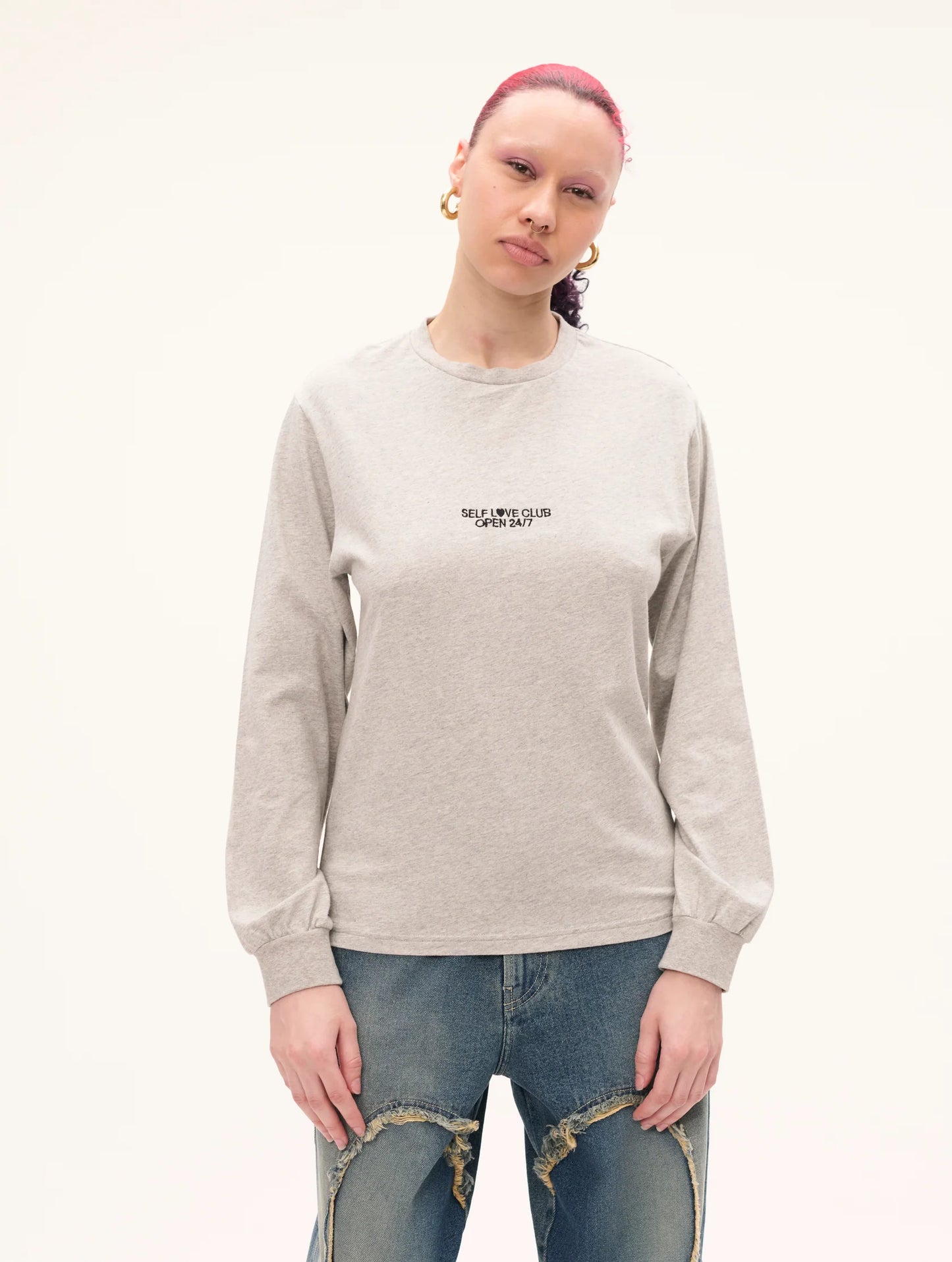 T-shirt Narcissus’s Delight Longsleeve Grey