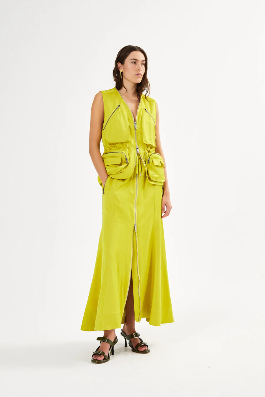 Vest Palina Techno Yellow
