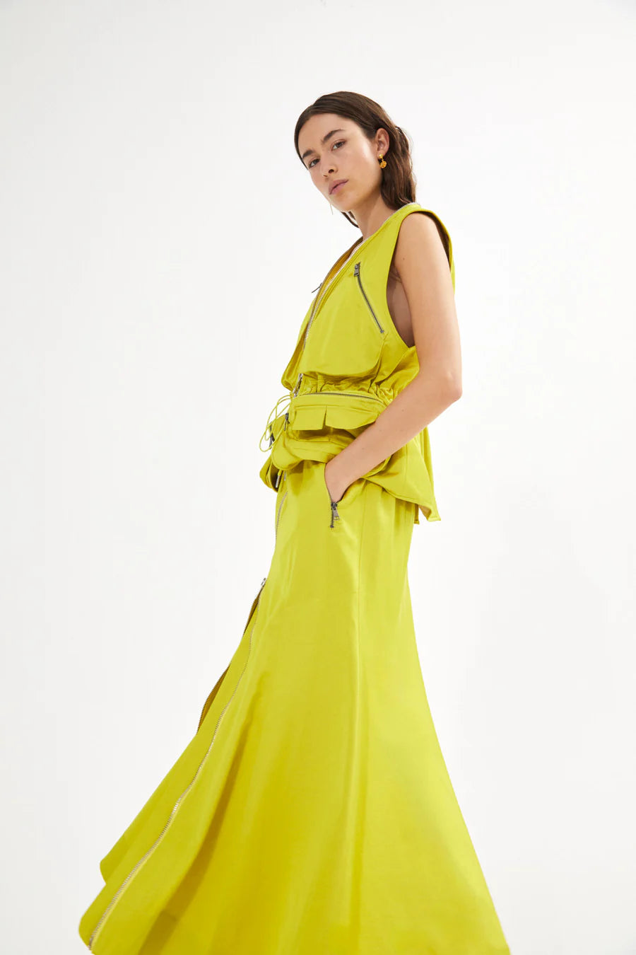 Vest Palina Techno Yellow