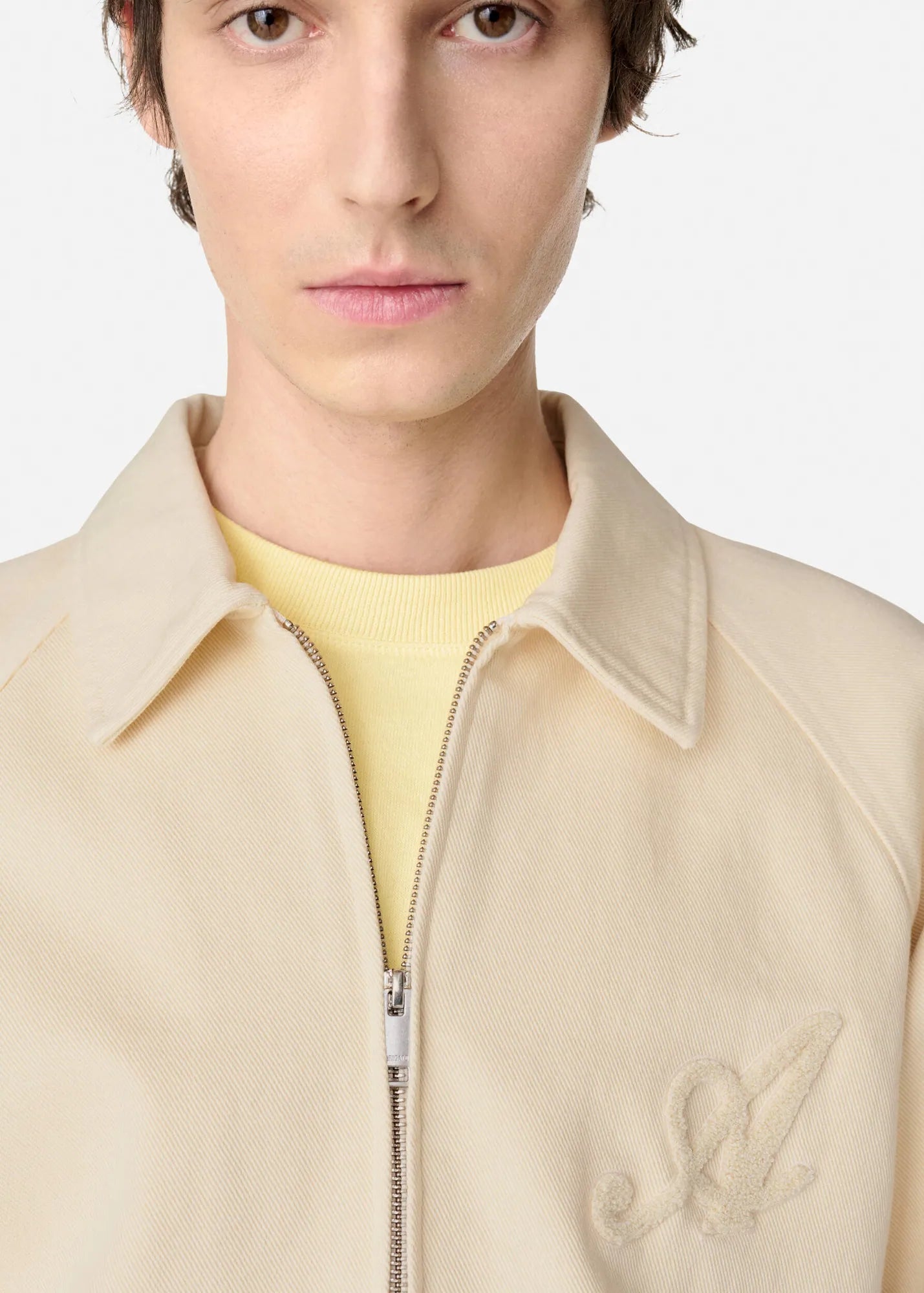 Bomber Jacket Roman Pale Beige