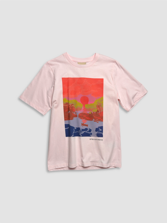 T-shirt Sunset Bright Sun
