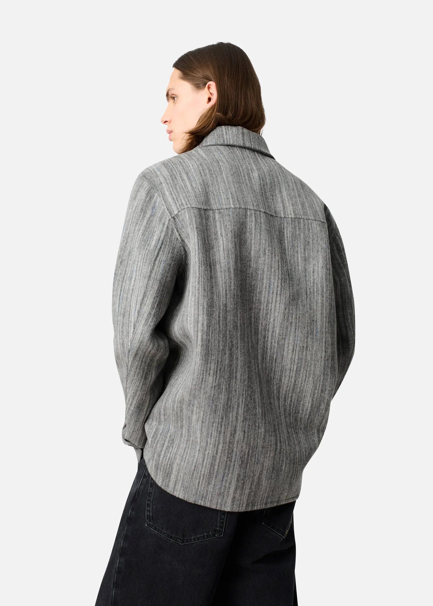 Blazer Aidan Striped Grey