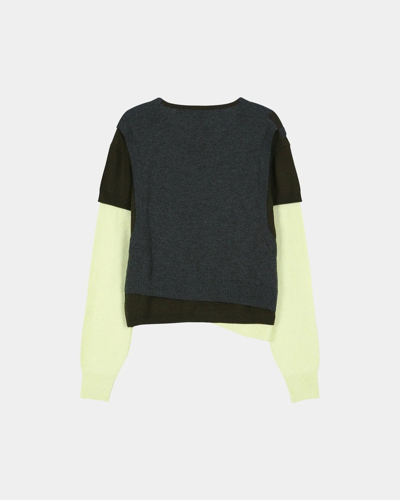 Sweater Tres Over Layered Green