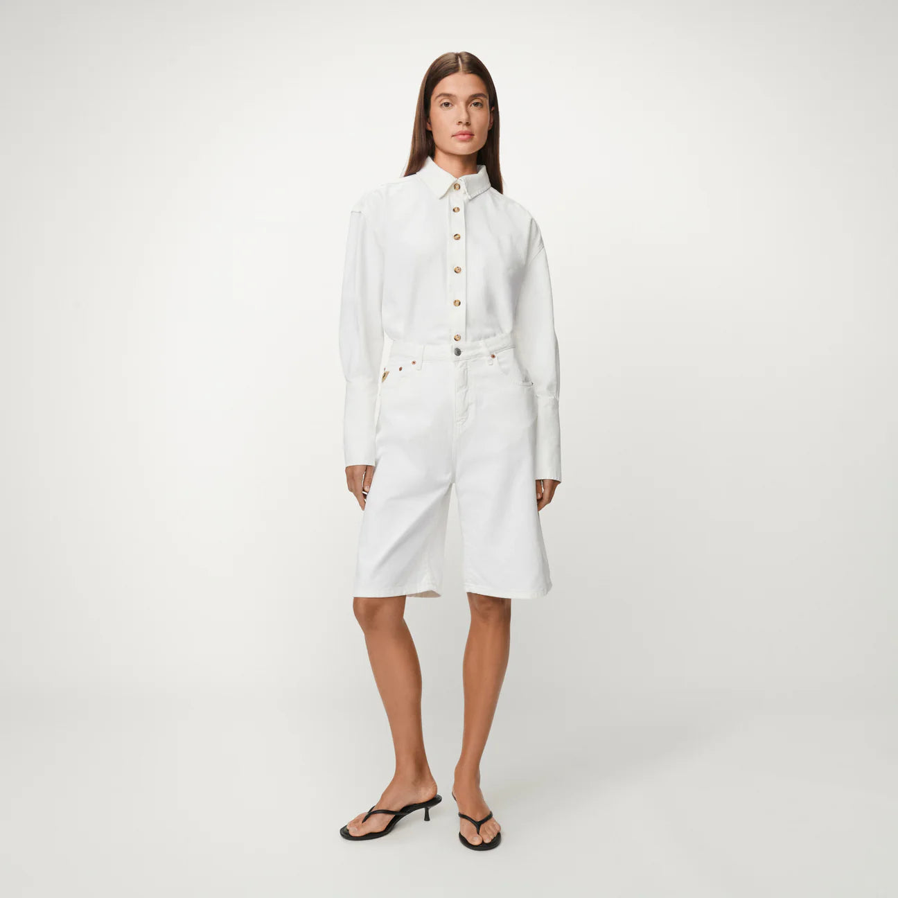 Shorts Bermuda Camille White