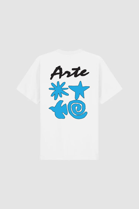T-shirt Elements Print White