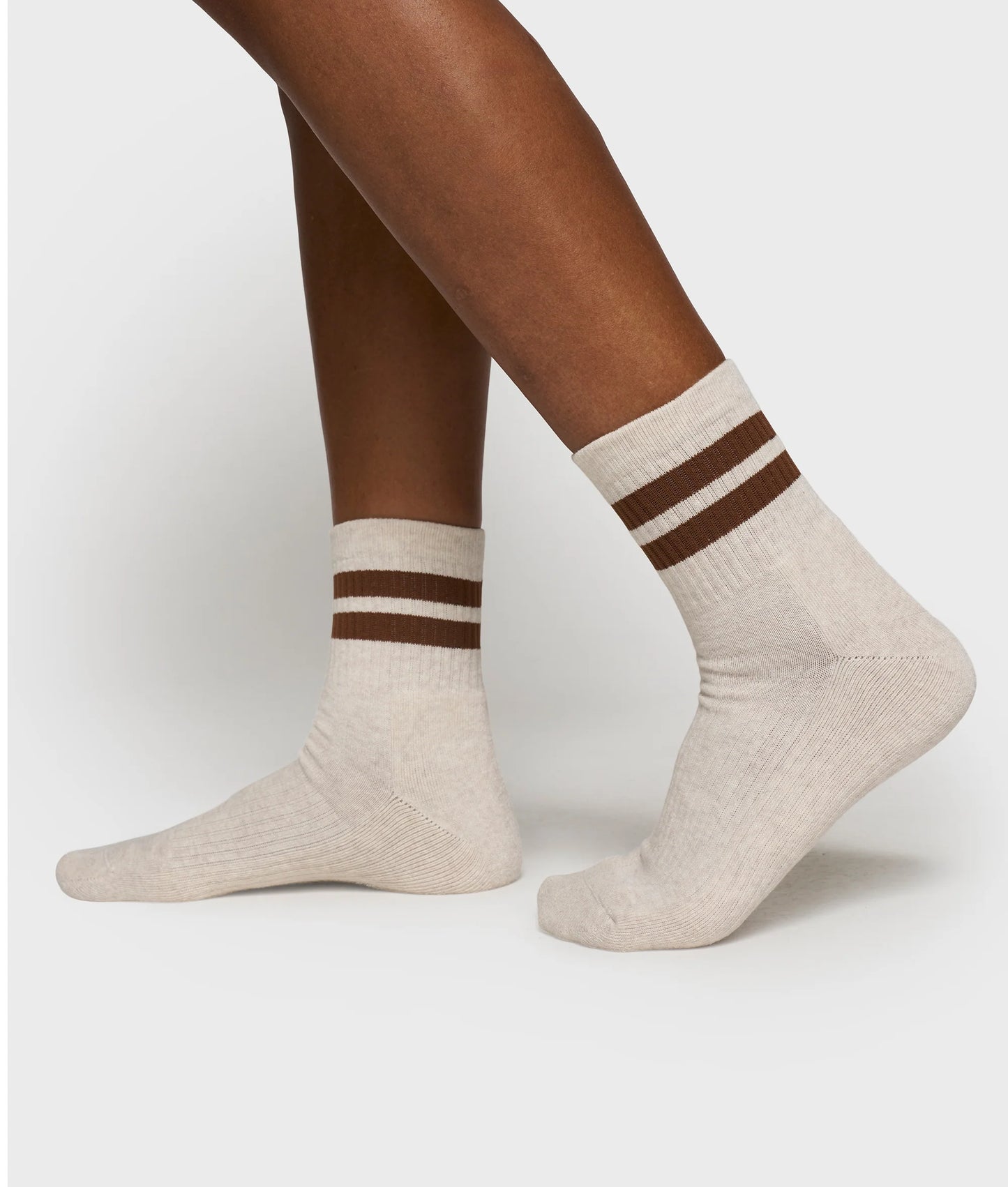 Socks 2 Stripes Truffle