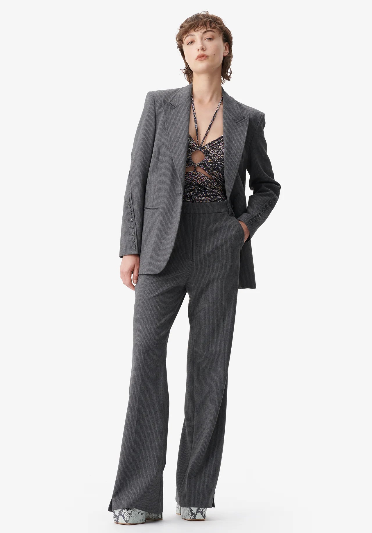 Pants Pinka Grey