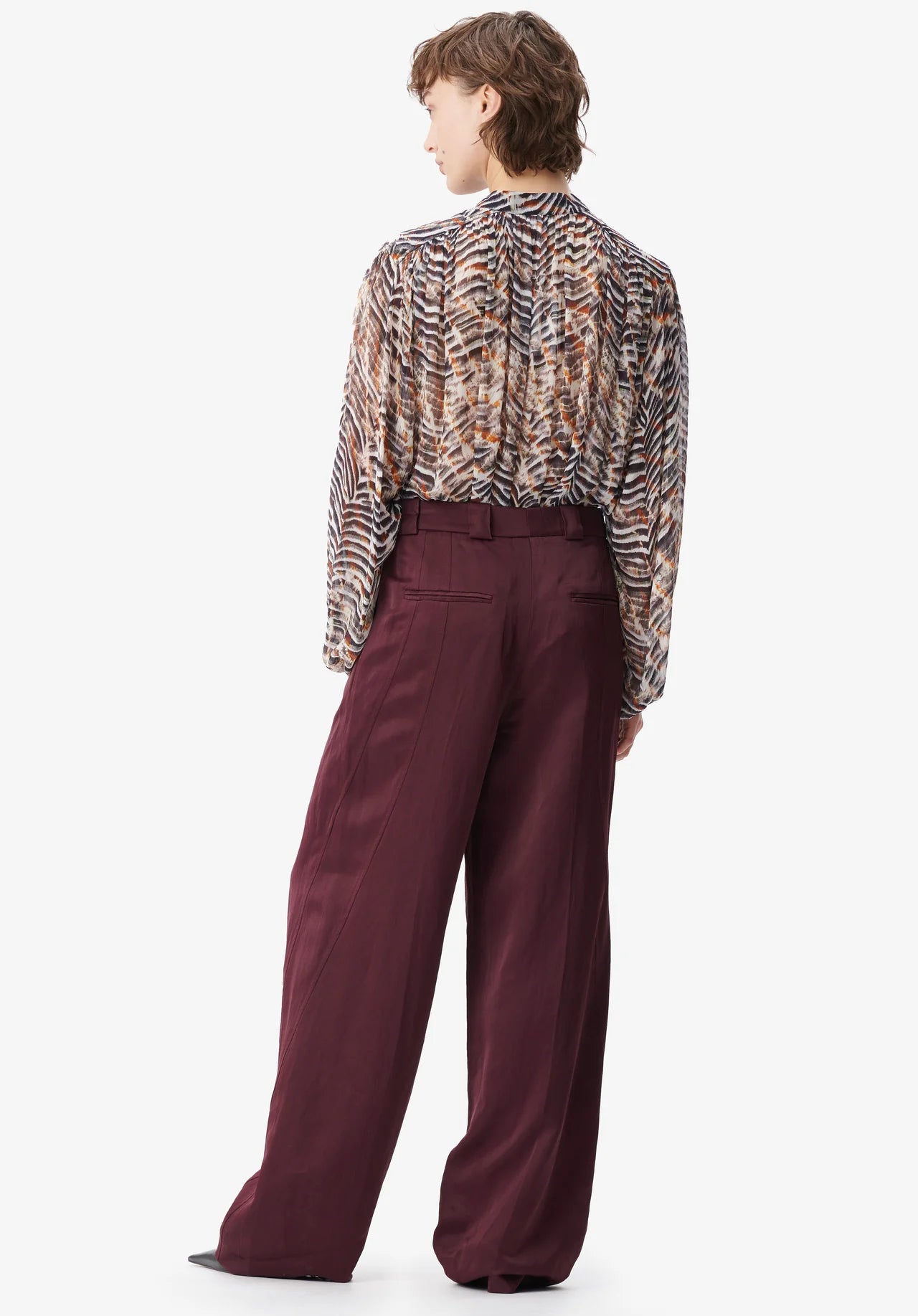 Blouse Baylin Zebra Shibori