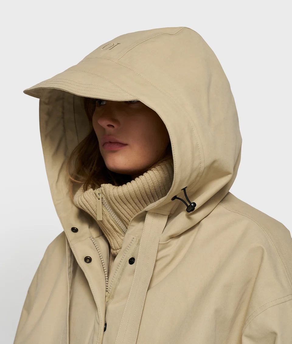 Jacket Queen Parka Pure Sand