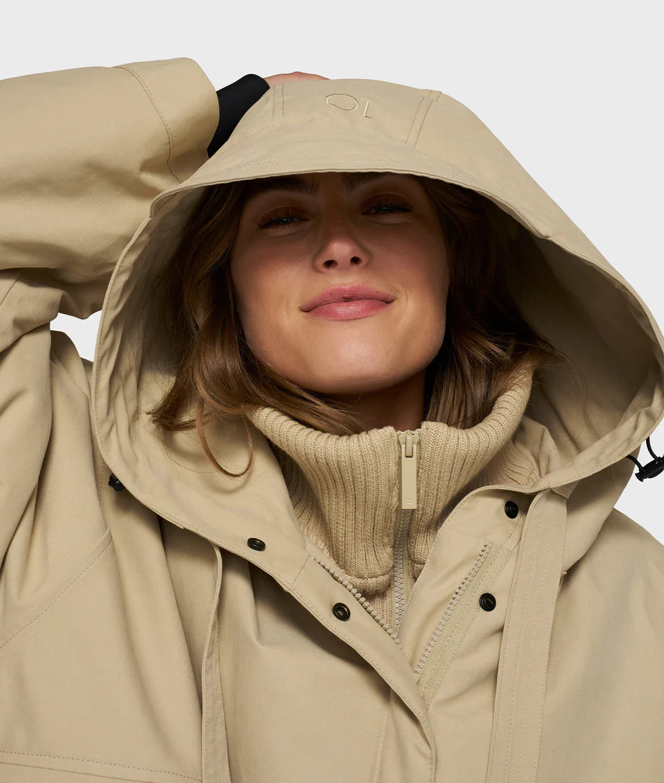 Jacket Queen Parka Pure Sand