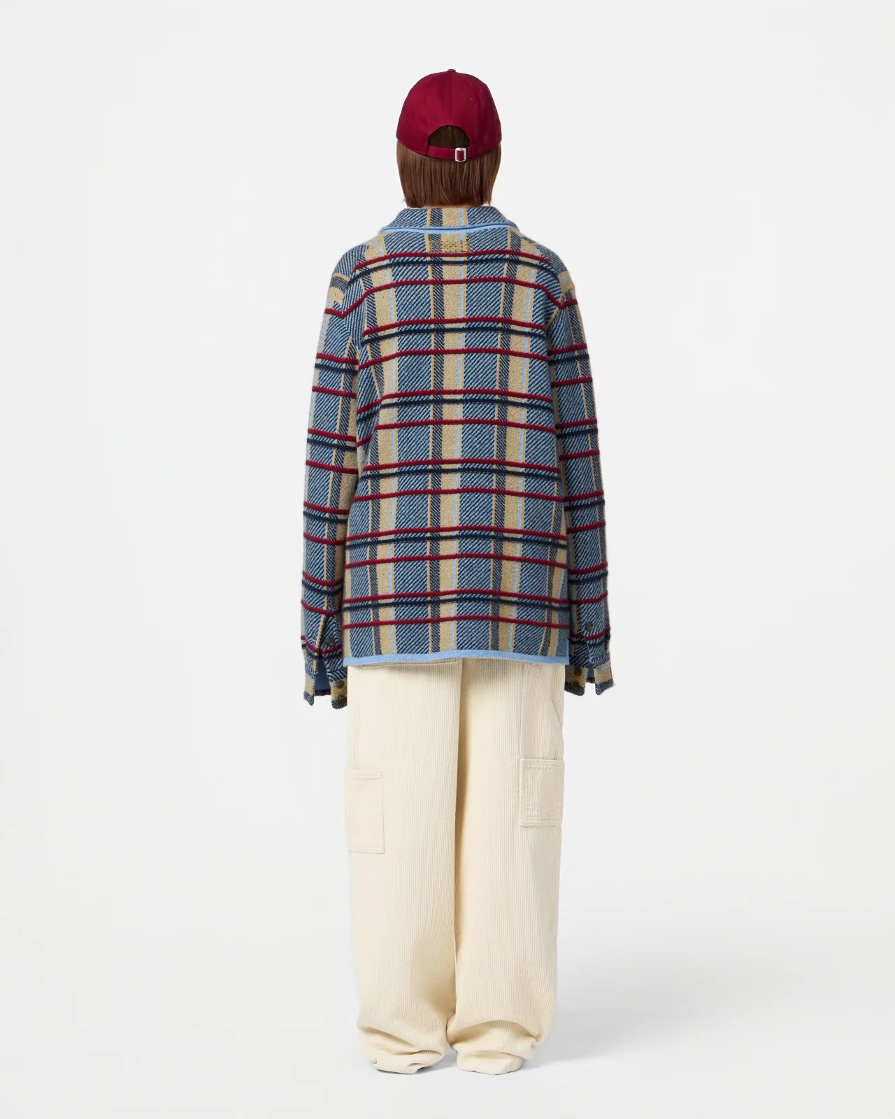 Shirt Plaid Work Heather Blue