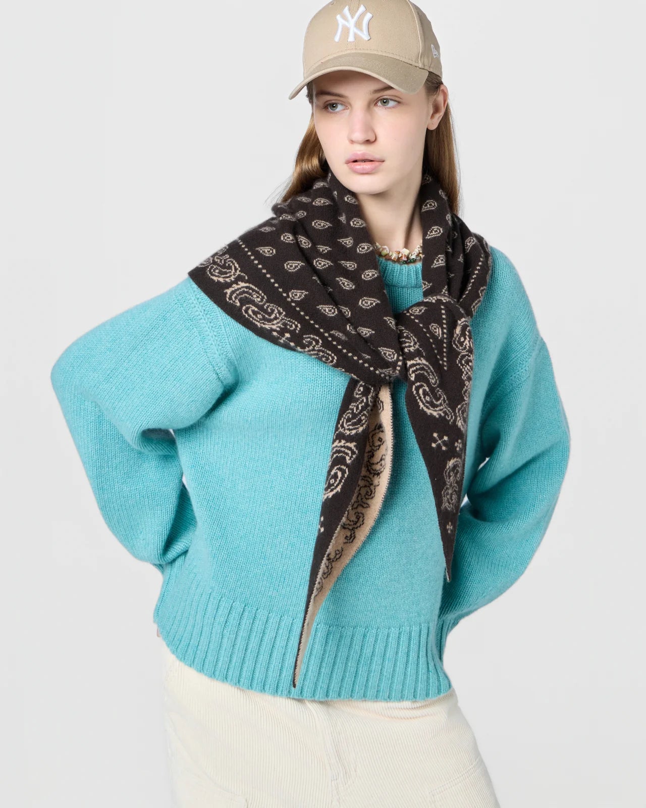 Scarf Wild Rag Burnt Cocoa/Dune